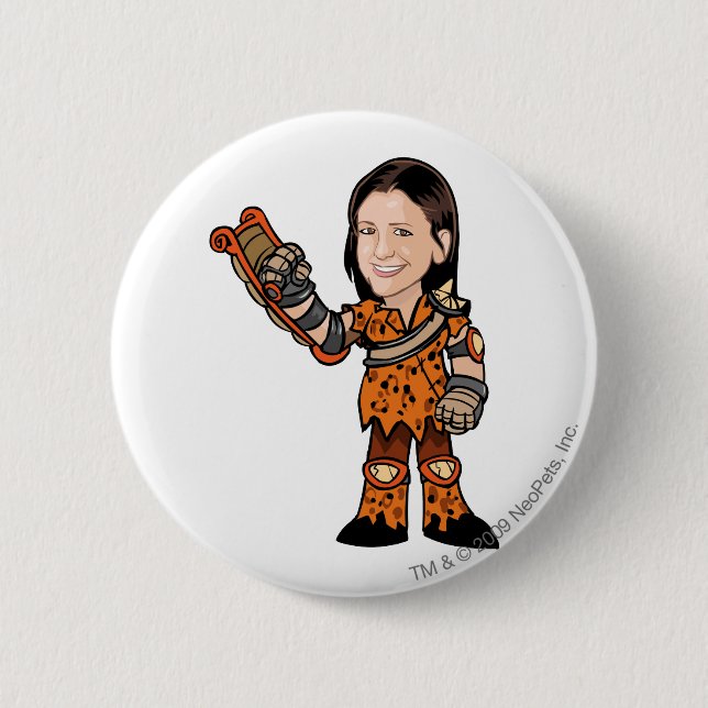 LornaDesparow Tyrannia Staff Player 6 Cm Round Badge (Front)