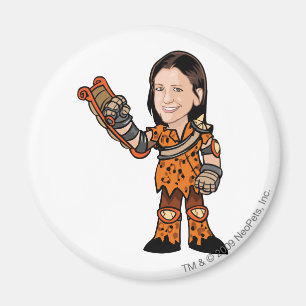 LornaDesparow Tyrannia Staff Player Magnet