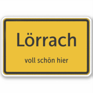Lörrach Sticker Autosticker