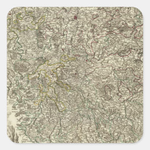Lorraine, Barrois, France Square Sticker