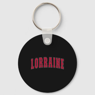 Lorraine Canada Lover Canadian Vacation Souvenirs Key Ring