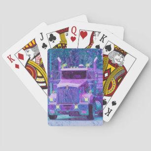 Lorry Big Rig Truck-Driver's Card Deck