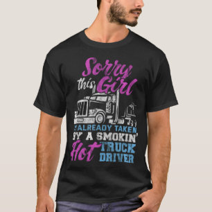 Lorry Truck Wife Driver love T-Shirt