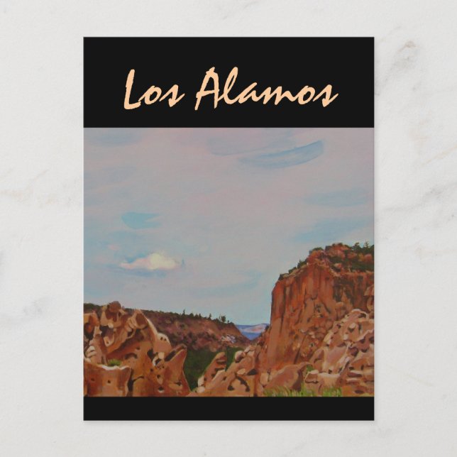 Los Alamos Postcard (Front)