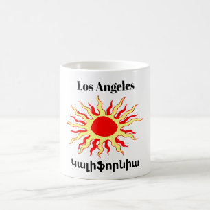 Los Angeles,Կալիֆորնիա Coffee Bean Mug