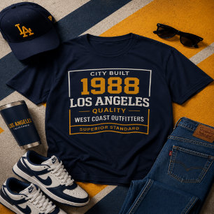 Los Angeles 1988 Quality Outfitters Vintage T-Shirt