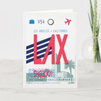 Los Angeles Airport Baggage Poster