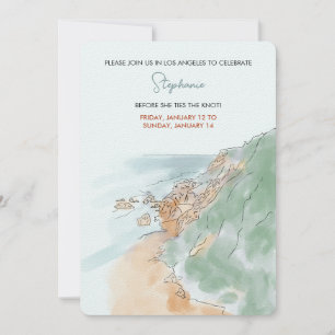 Los Angeles Bachelorette  Invitation