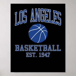 Los Angeles Basketball  Poster