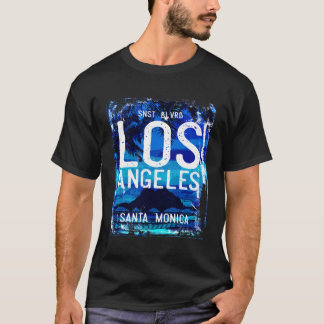 Los Angeles Boulevard Santa Monica T-Shirt