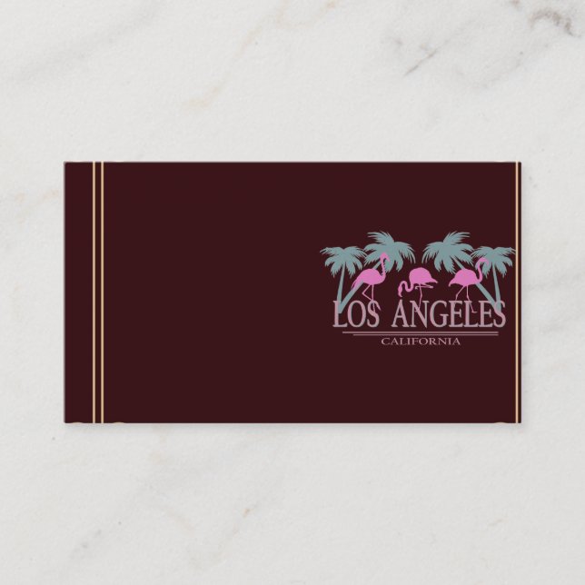 Los Angeles Business Card (Front)