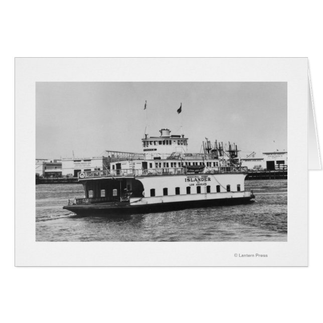 Los Angeles, CA Ferry Islander near Harbour (Front Horizontal)