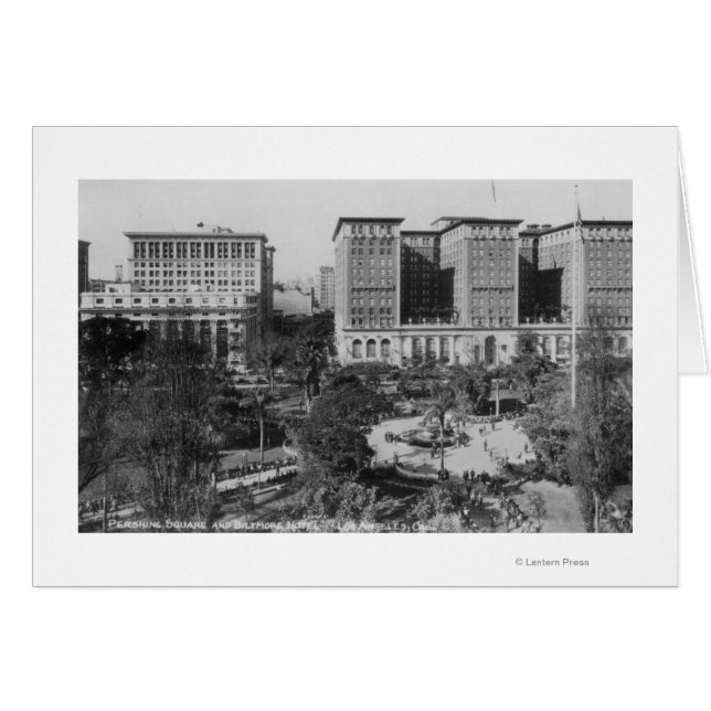 Los Angeles, CA Perishing Square and Biltmore (Front Horizontal)