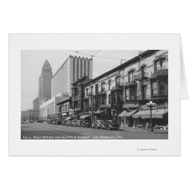Los Angeles, CA Post Office and Old Main (Front Horizontal)