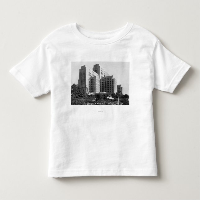 Los Angeles, CA View of General Hospital Toddler T-Shirt (Front)