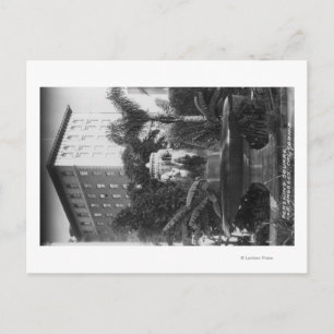 Los Angeles, CA View of Perishing Square Postcard