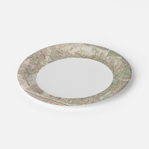 Los Angeles, California 2 Paper Plate