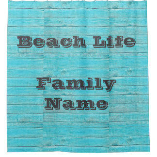Los Angeles california beach home decor Shower Curtain