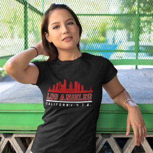 Los Angeles California Beautiful Skyline T-Shirt