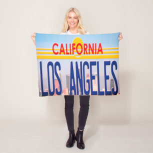 Los Angeles California Blanket