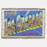 Los Angeles California CA Large Letter Postcard