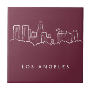 Los Angeles California Ceramic Tile