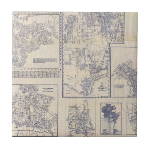 Los Angeles, California Ceramic Tile