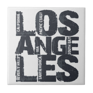 Los Angeles California Ceramic Tile