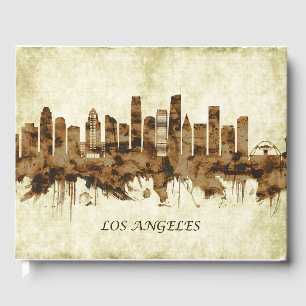 Los Angeles California Cityscape Guest Book