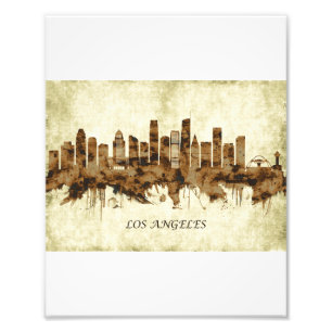 Los Angeles California Cityscape Photo Print
