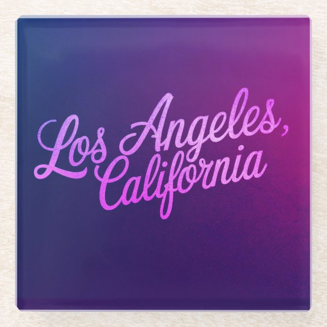 Los Angeles California Coaster (Front)