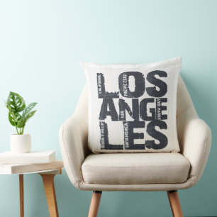 Los Angeles California Cushion
