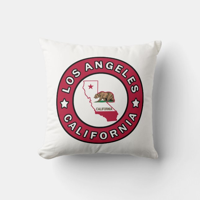 Los Angeles California Cushion (Front)
