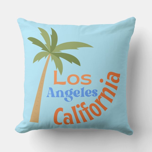 LOS ANGELES CALIFORNIA CUSHION (Front)