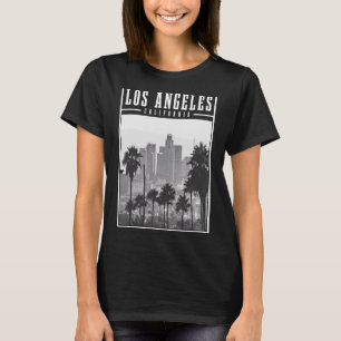 Los Angeles California La Skyline Vintage Pride 1 T-Shirt