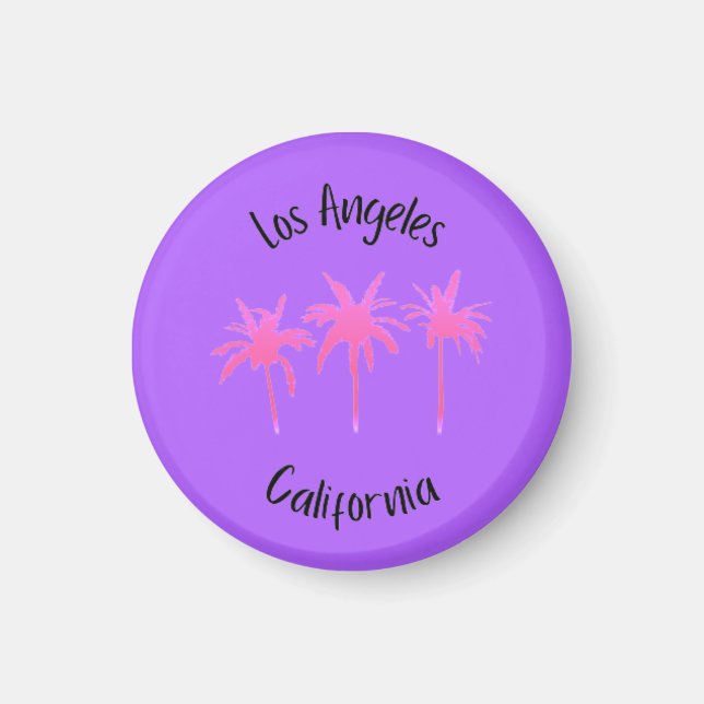 Los Angeles California      Magnet (Front)