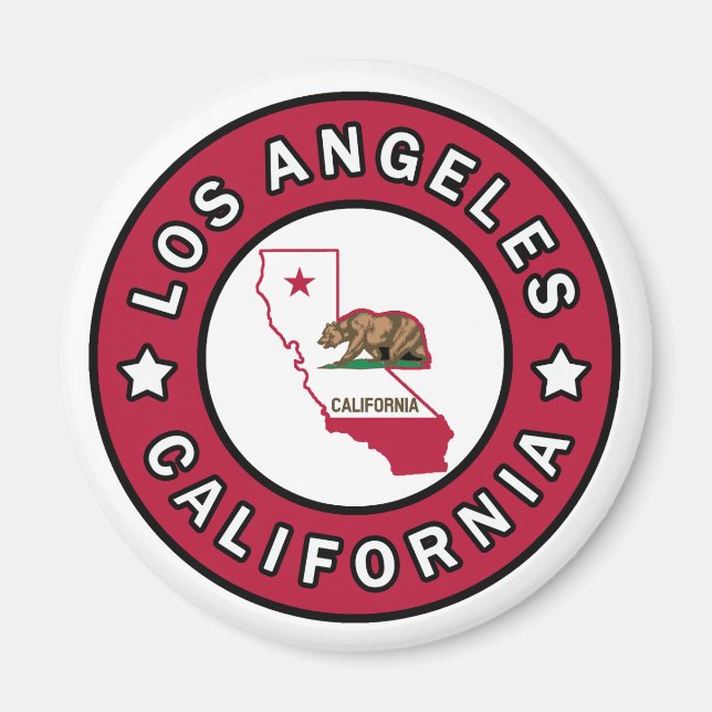 Los Angeles California Magnet (Front)
