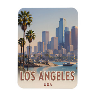 ✈️ Los Angeles California Memories 🌴 Magnet