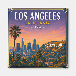 🌴 Los Angeles California Memory From Hollywood 🌴 Magnet