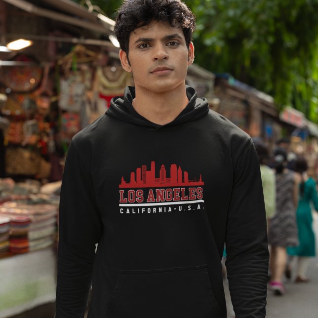 Los Angeles California Modern Skyline Hoodie (Creator Uploaded)