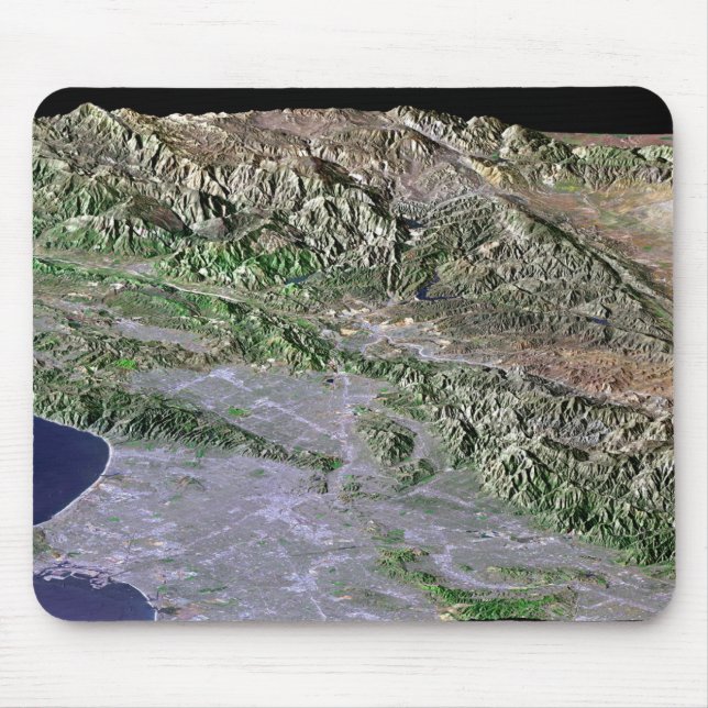 Los Angeles, California Mouse Pad (Front)