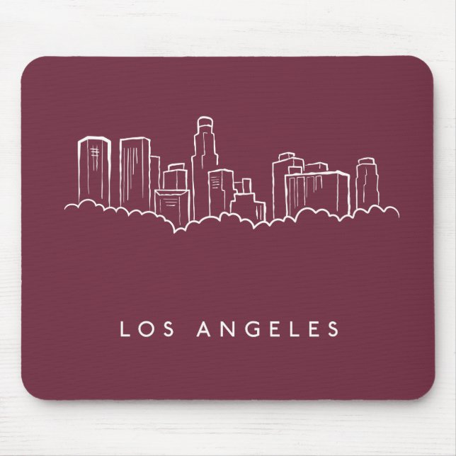 Los Angeles California Mouse Pad (Front)