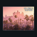 Los angeles california postcard souvenir<br><div class="desc">postcard of downtown los angeles</div>