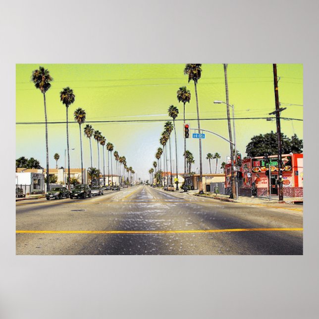 Los Angeles California Poster (Front)