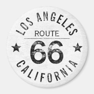 Los Angeles California Route 66 Magnet