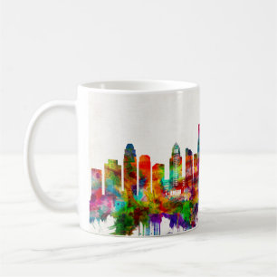 Los Angeles California Skyline Coffee Mug