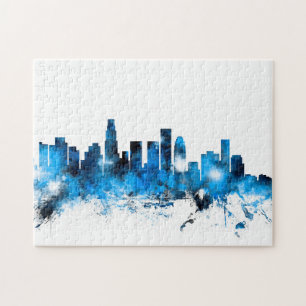 Los Angeles California Skyline Jigsaw Puzzle