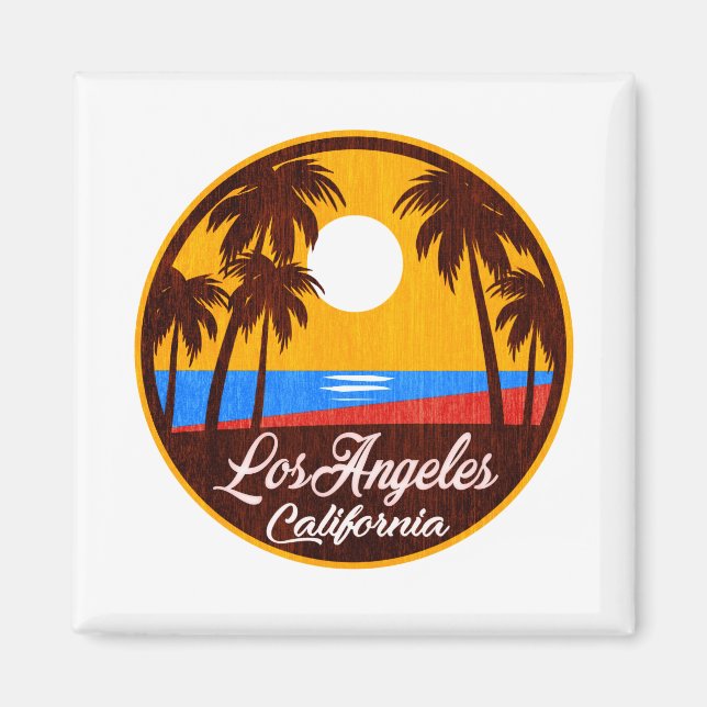 Los Angeles, California, Souvenir Magnet (Front)