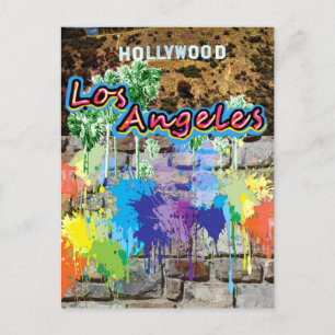 Los Angeles, California Street art - Postcard