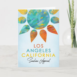 Los Angeles California Sunshine Travel Card
